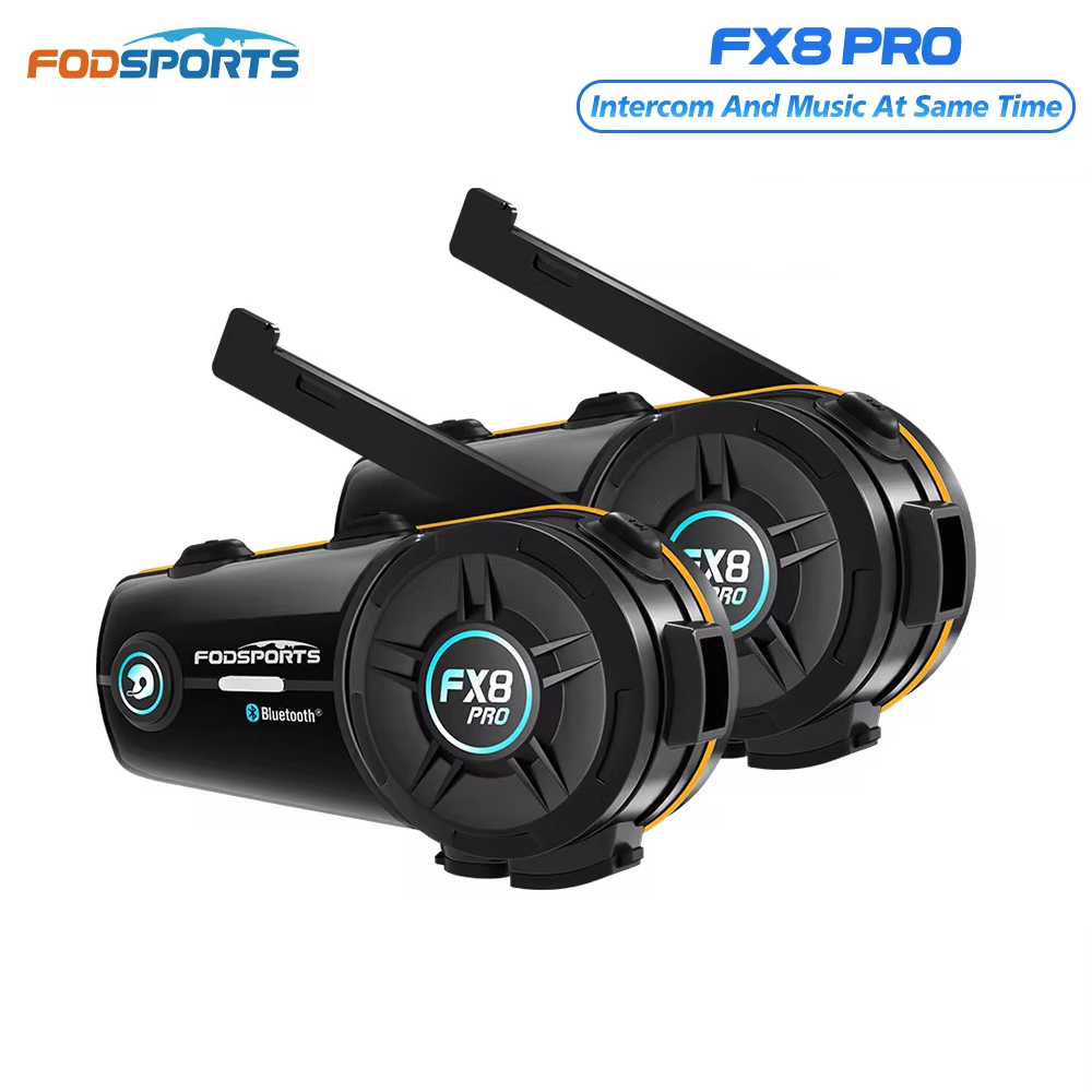 Full Face Motorcycle Helmet With Bluetooth - 2 szt. Fodsports FX8 Pro Motocyklowy