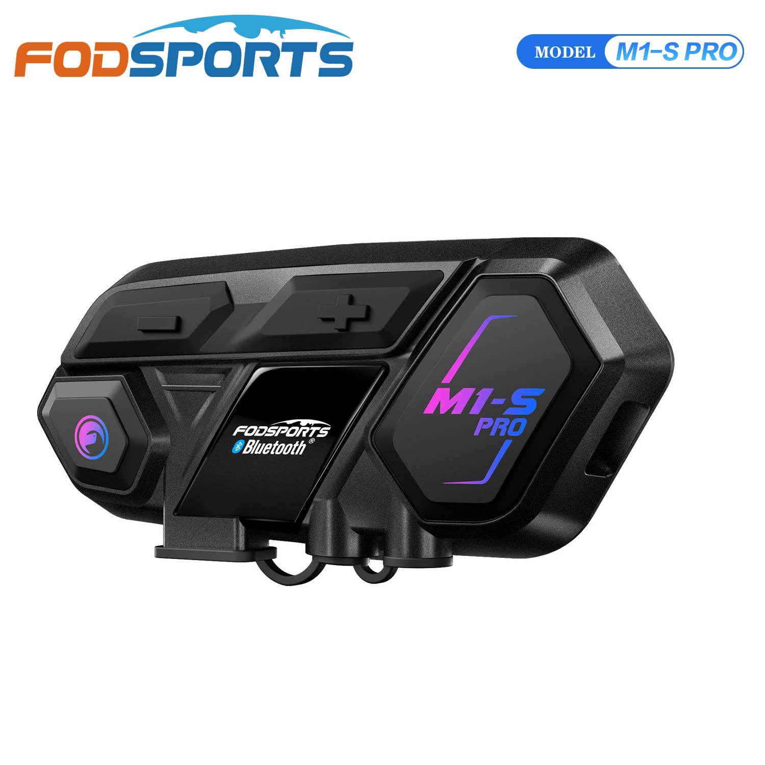 Full Face Motorcycle Helmet With Bluetooth - Fodsports M1-S Pro Motocyklowy Interkom Bluetooth