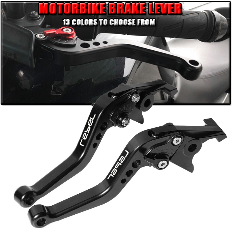 Cnc Aluminum Adjustable Brake Clutch Levers - Krótkie klamki hamulca i sprzęgła motocyklowe