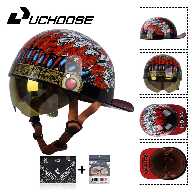 2024 dla dorosłych otwarta twa – Vintage Open Face Retro Helmet recenzja i cena