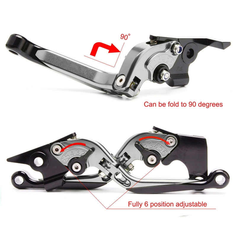 Dźwignie sprzęgła i hamulca CN – Cnc Aluminum Adjustable Brake Clutch Levers recenzja i cena
