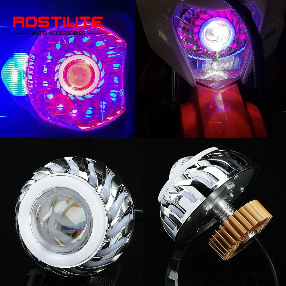 Wysoka/mała wiązka Podwójne oc – Universal Motorcycle Led Headlight Projector recenzja i cena
