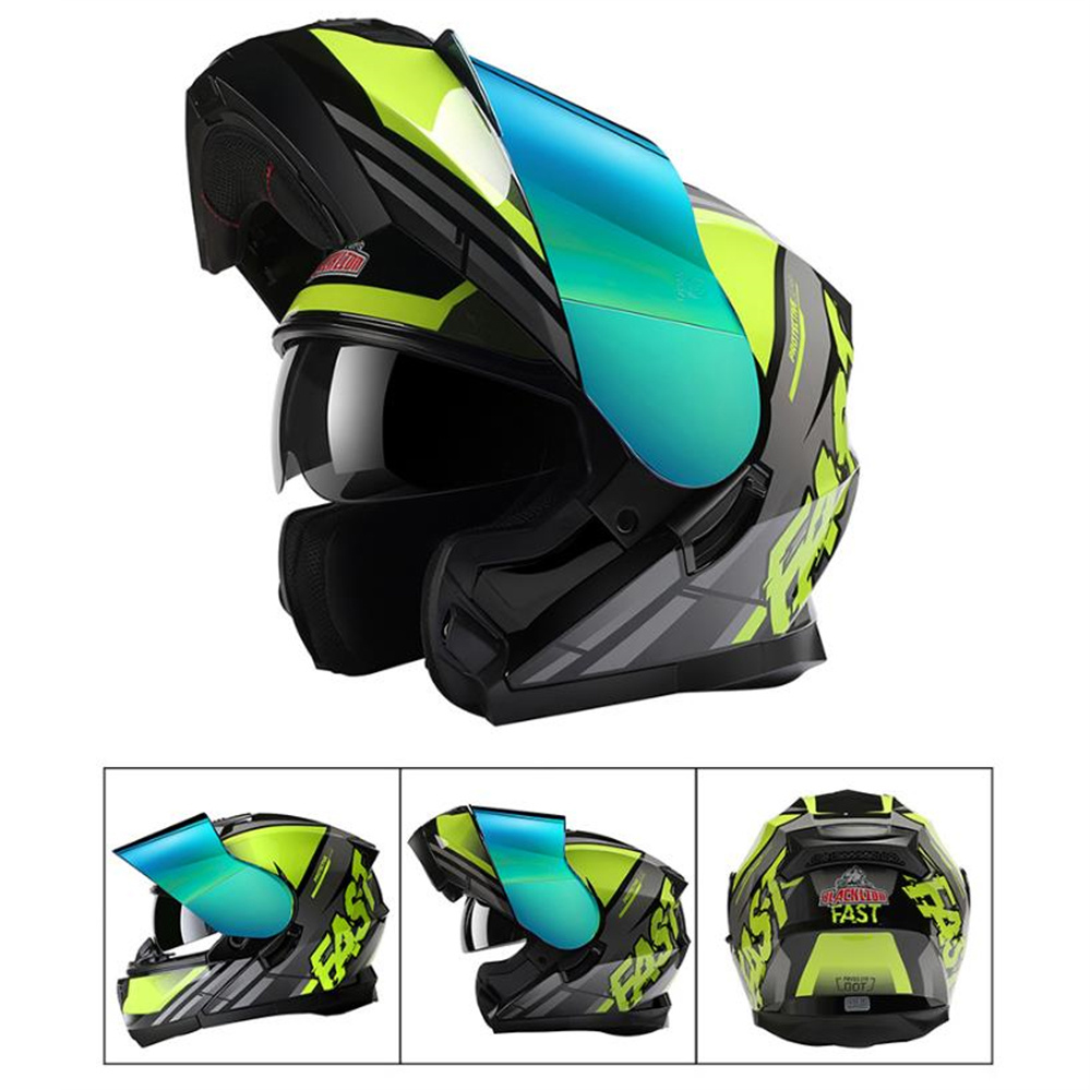 Kask motocyklowy Full Face ADV – Dual Visor Motorcycle Racing Helmet recenzja i cena