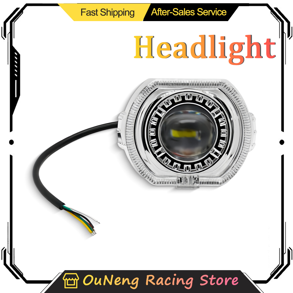 2.5-calowy LED Reflektor Motoc – Universal Motorcycle Led Headlight Projector recenzja i cena