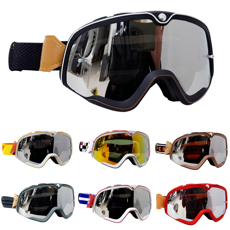 Retro gogle motocrossowe MX Of – Off Road Motocross Helmet Goggles Set recenzja i cena